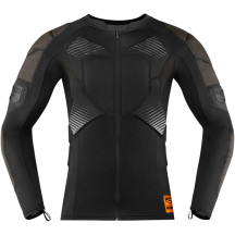 Camiseta de compresión Field Armor™ — XL, Negro