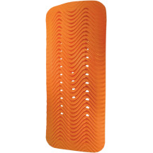 D3O® Viper Central Back Impact Protector — XL, 13 mm, EN 1621-1:2014 Level 1, Orange