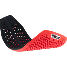 Nucleon Plasma Full Back Protector Insert — L, Black/Red