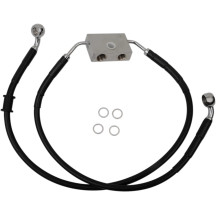 Línea de freno de longitud extendida — 40 cm (15-3/4"), 64 cm (25-1/4"), sobredimensionado +10.2 cm (4"), con ABS