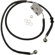 Latiguillo de freno de longitud extendida — Sobredimensionado +10.2 cm (4"), 40 cm (15-3/4"), 63 cm (24-3/4"), Delantero