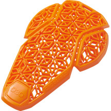 Protectores compactos D3O® Diablo L1 para rodilla y codo — Adulto, rodilla y codo, par, naranja