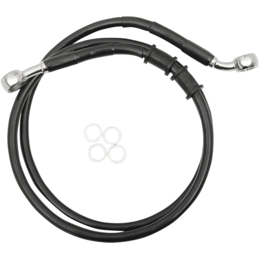 Kit de línea de freno de acero inoxidable — 90 cm (35-1/2"), sin ABS