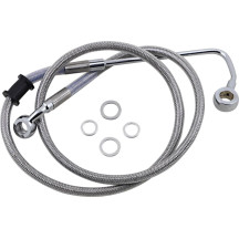 Línea de freno de acero inoxidable de longitud extendida — Sobredimensionada +15.2 cm (6"), 93.5 cm (36-3/4")
