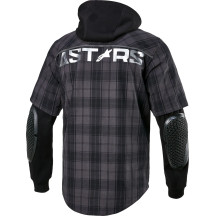 Chaqueta MO.ST.EQ Tartan — XL, Negro, Gris