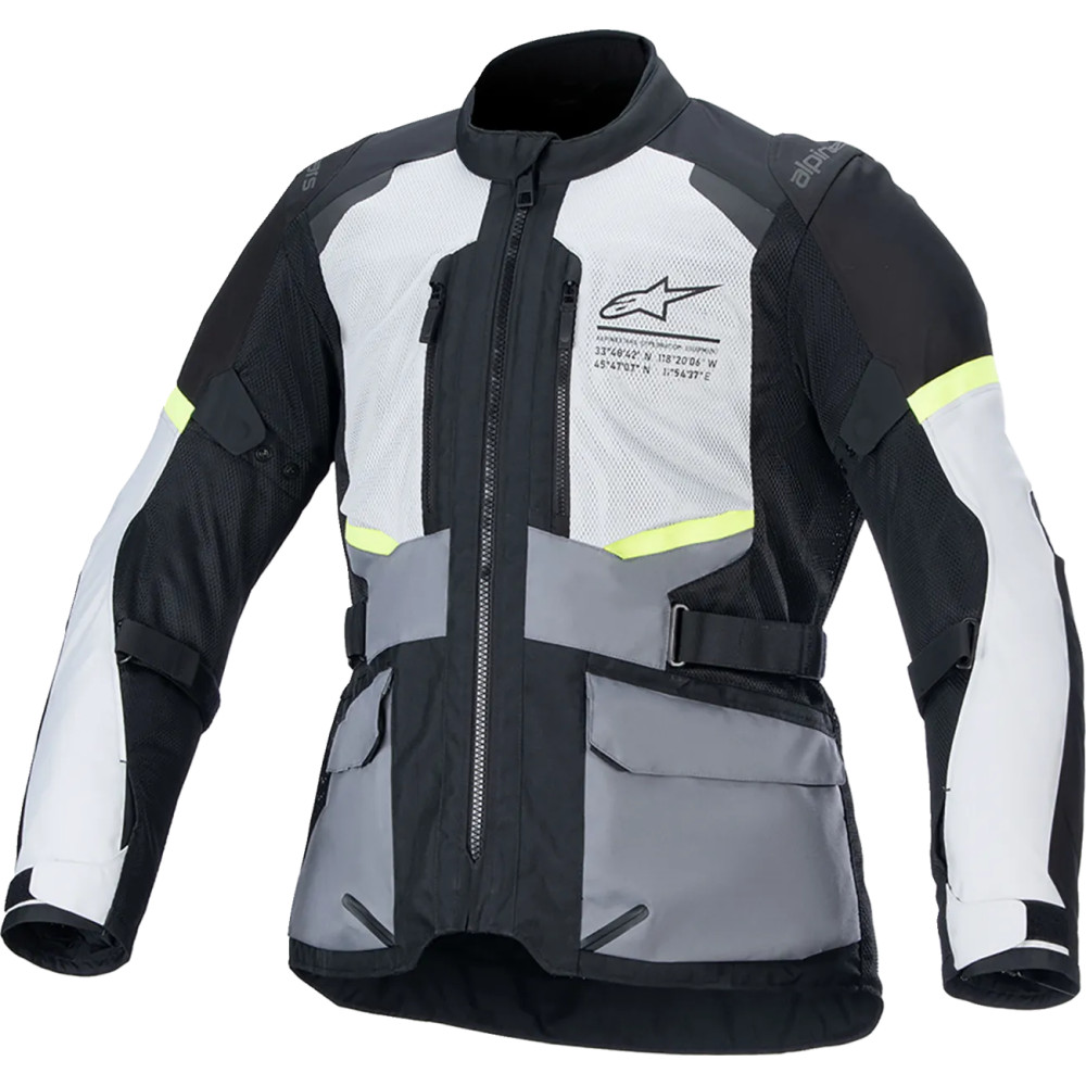 Andes Air Drystar® Jacket — L, Men's, Black, Gray