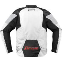 Overlord3™ Jacket — L, White, Red, Black