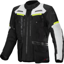 Bogota Pro Drystar® Jacket — S, Black, Gray, Fluorescent Yellow
