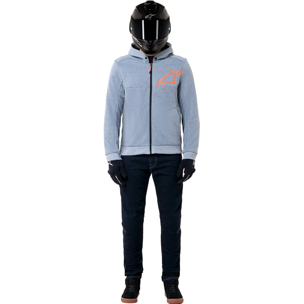 Chrome v2 Sport Hoodie — S, Heather Gray Chrome v2 Sport Hoodie — S, Heather Gray