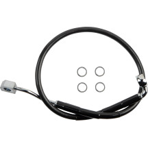 Latiguillo de freno trasero — con ABS, Negro
