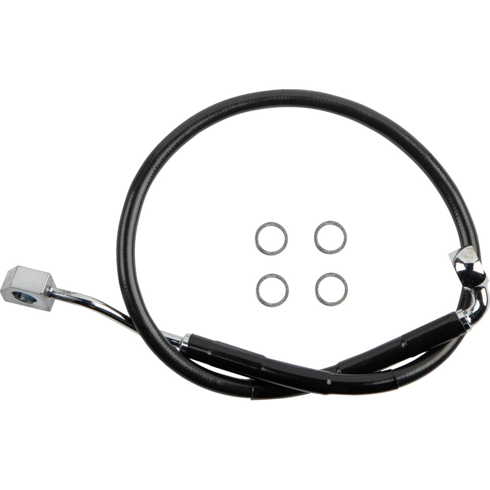 Latiguillo de freno trasero — con ABS, Negro