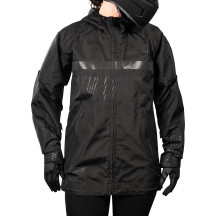 Chaqueta PDX3™ para mujer — M, ajuste relajado, negro