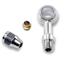 Racor banjo — 11,1 mm (7/16"), Cromo