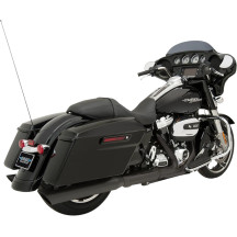 Silenciadores Slashdown Slip-On — 71 cm (28\"), Negro