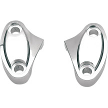 Handlebar Riser Clamp — 1" clamping diameter, Chrome