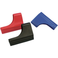 Finger Visor Wipers — 3 pack, Black/Blue/Red