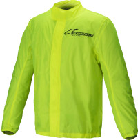 Chaqueta Hurricane Rain v2 — L, Hombre, Amarillo fluorescente