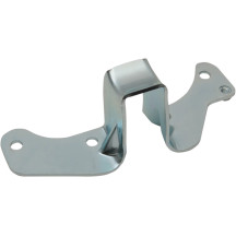Soporte del tubo de escape trasero — Trasero, Cromado
