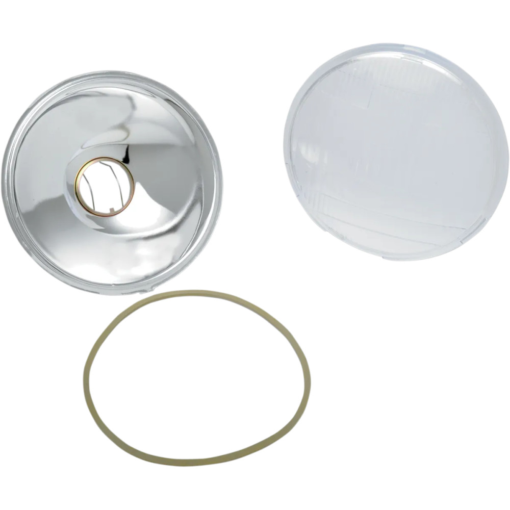 Custom 6-1/2" Headlight Assembly — Lens