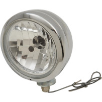 Faro de 4-1/2" — 12V, montaje por espárrago, cromado