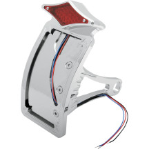 Side Mount Diamond LED Taillight and License Plate Mount