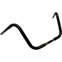 Manillar Buffalo Touring de 1-1/4" — diámetro 1-1/4", abrazadera 1", elevación 12-1/2", ancho 36", negro mate