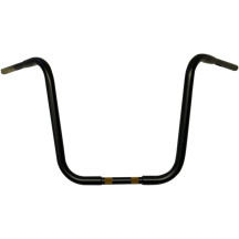 1-1/4" Buffalo Touring Manillar — 1-1/4" dia, 16" elevación, 11-1/2" ancho central