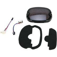 Luz trasera LED de perfil bajo — estilo laydown, 56 LED, lente ahumada