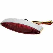 Luces traseras — 44 mm de diámetro, 32 mm (1-1/4") de altura, lente roja