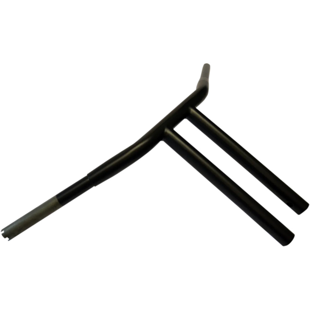Manillar 1-1/4" Buffalo T-Bar — 1-1/4" de diámetro, 12" de elevación, 29" de ancho, negro mate