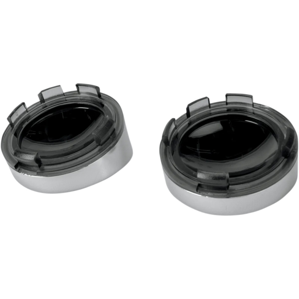 Visor-Style Bezel and Lens for Deuce-Style Turn Signals Visor-Style Bezel and Lens for Deuce-Style Turn Signals