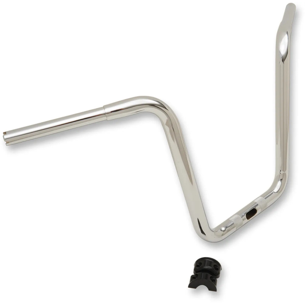 Manillar Touring de 1-1/4" — abrazadera 1-1/4", alzada 15-1/4", cromado