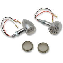 Luces marcadoras LED Mini Deuce — 2-3/8" largo, lente 1-3/8", montura 5/16"-24, 12V