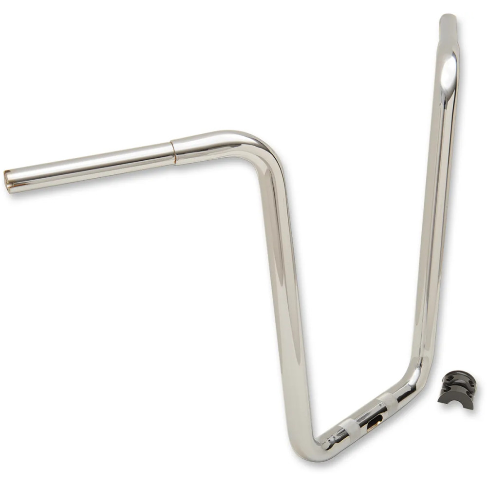 Manillar Touring de 1-1/4" — abrazadera 1-1/4", 18 cm ancho central, cromo, compatible con Road Glide