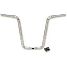 Manillar Touring de 1-1/4" — abrazadera 1-1/4", 18 cm ancho central, cromo, compatible con Road Glide
