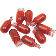 Bombilla de cuña para luz de posición — 12V, Rojo