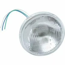 Faro de repuesto con bombilla — 5-3/4" (145 mm), 12V, 55W