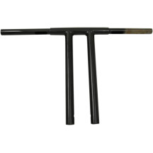 Barra T Buffalo de 1-1/4" — 1-1/4" de diámetro, elevación 15-1/2", Negro brillante