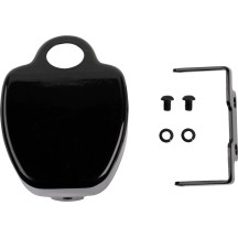 Cubierta de bobina cromada — Negro, Harley-Davidson
