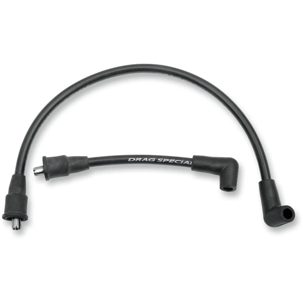 8.8 mm Spark Plug Wire — 178 mm (7\"), Pair, Black