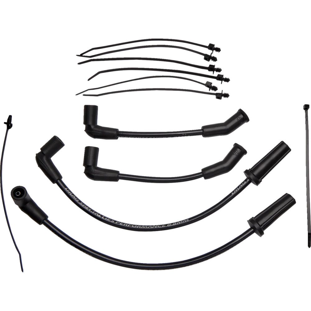 Spark Plug Wires — 8.8 mm, Black, Set