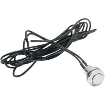 Mini interruptor pulsador — Acero inoxidable