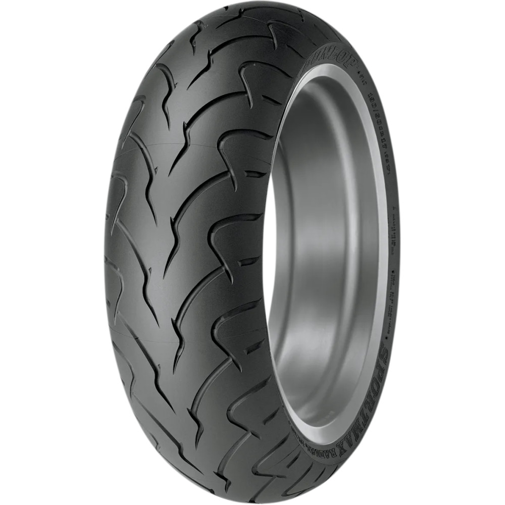 Neumático D207 ZR — 180/55-18, 74W, Trasero, Pared negra