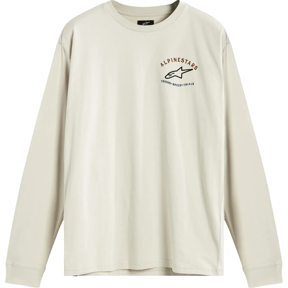 Camiseta Full Face de manga larga — XL, blanco roto