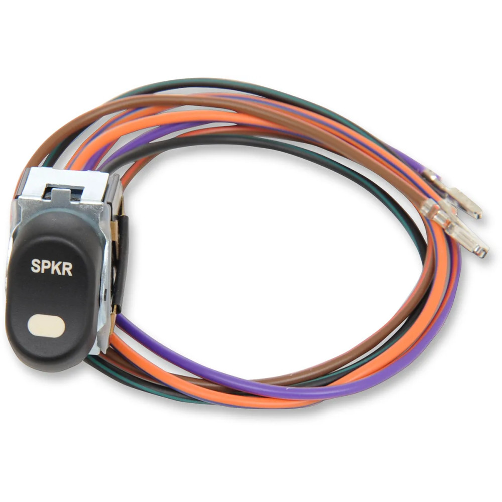 Inner Fairing Cap Replacement Switch — push-button, black, white