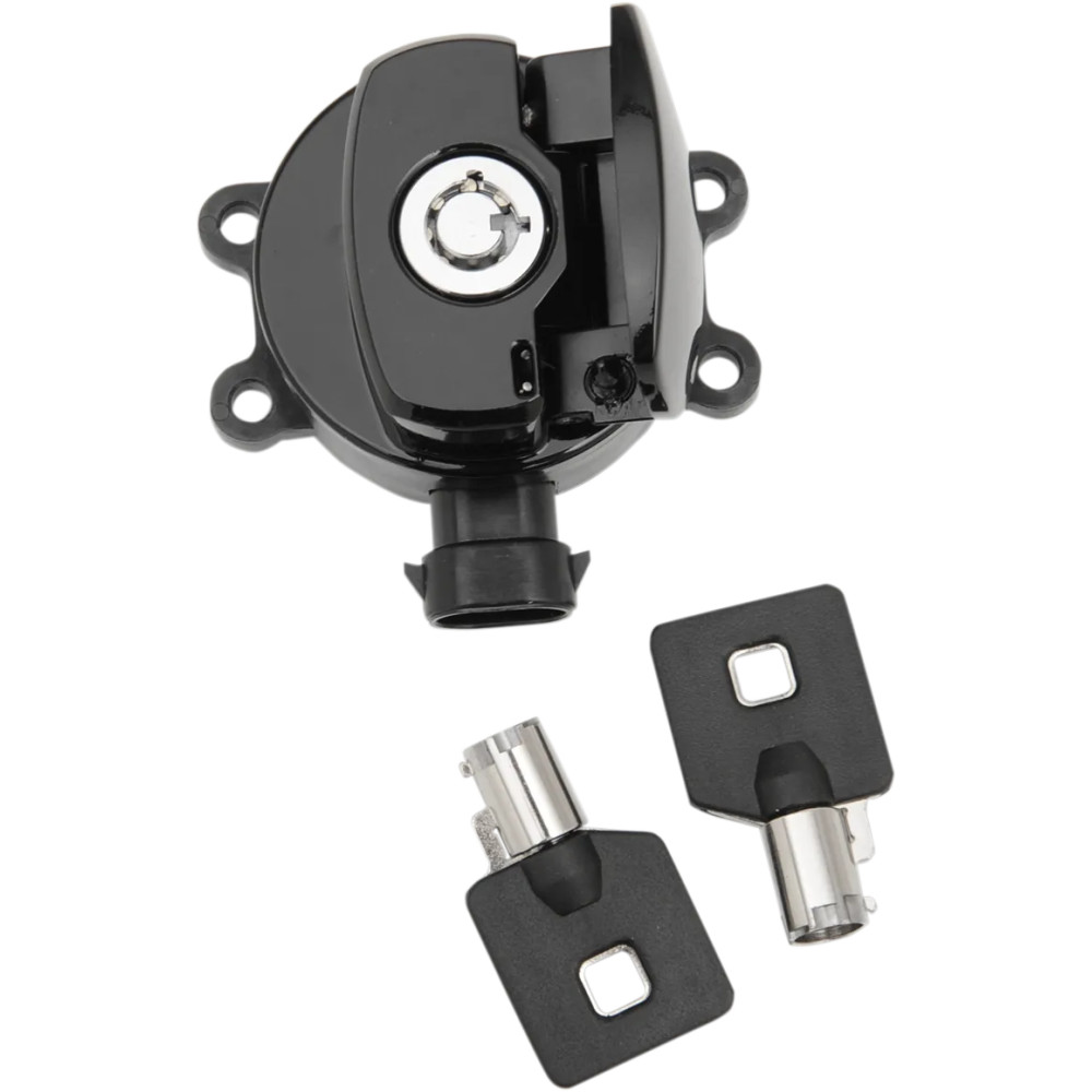 Side Hinge Ignition Switch — 3 Position, Black