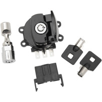 Side Hinge Ignition Switch — 3-position, black