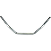Manillar Flattrak — 75 cm (29-1/2\"), 25,4 mm (1\") abrazadera, 12,5 cm altura, cromado