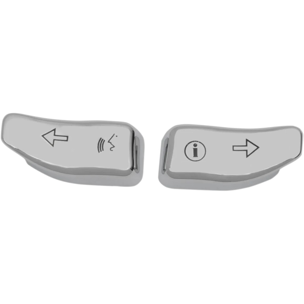 Turn Signal Switch Extension — Chrome, Pair