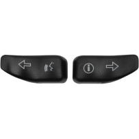 Turn Signal Switch Extension — Black, Pair